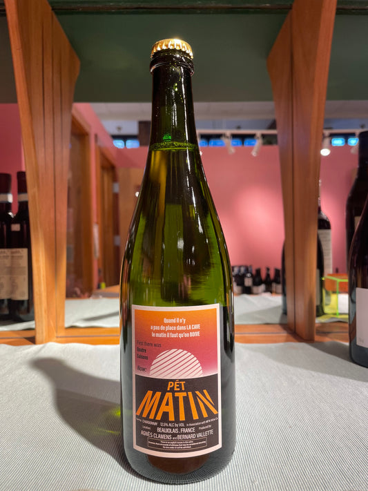 Bernard Vallette, ‘Pét Matin’ Chardonnay Pét-Nat 2021