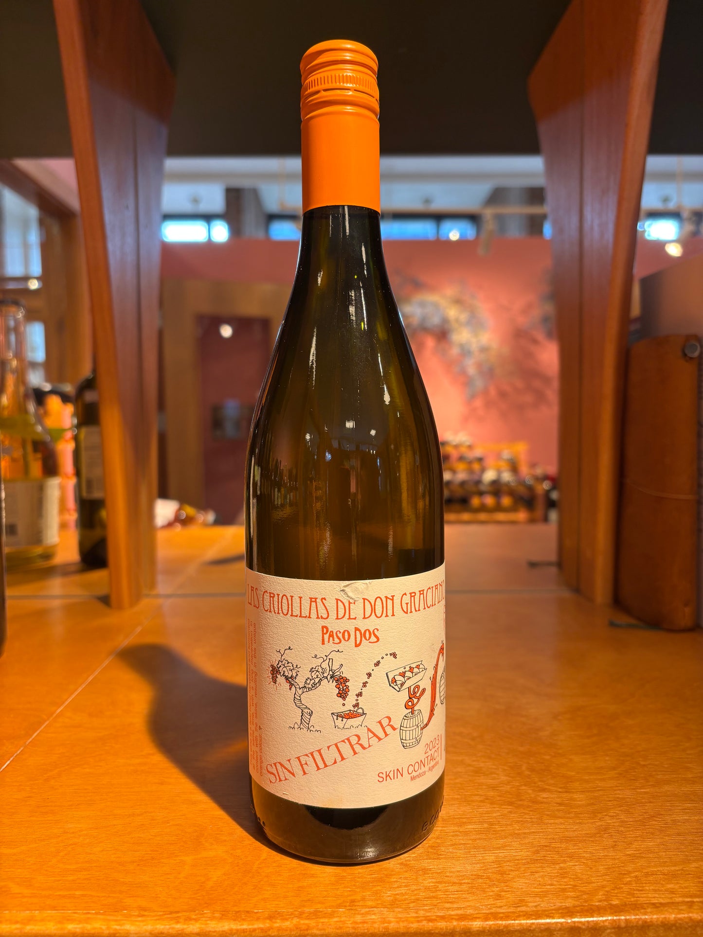 Paso A Paso, 'Vino De Garage' Orange 2023